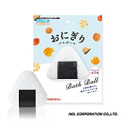 日本NOL-御飯糰造型入浴球(肥皂香氣/沐浴球/洗澡玩具/交換禮物)