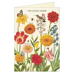 美國 Cavallini & Co. Greeting Cards 卡片/萬用卡 花園
