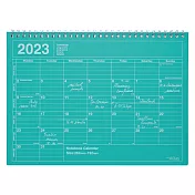 【Mark’s】2023 月曆型記事手帳B5變型 ‧ 綠色