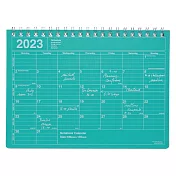 【Mark’s】2023 月曆型記事手帳B6變型 ‧ 綠色