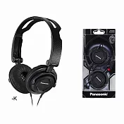 Panasonic可摺疊頭戴式耳機RP-DJS150 黑色