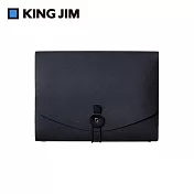 【KING JIM】lots 紙質大開口收納盒 A5  黑色