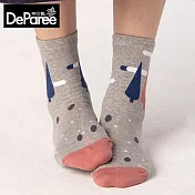 蒂巴蕾 socks..守護collection-森林 自然灰色