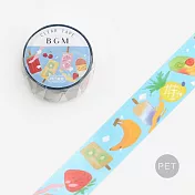 【BGM】PET透明裝飾膠帶 2022夏季限定 ‧ 水果冰棒