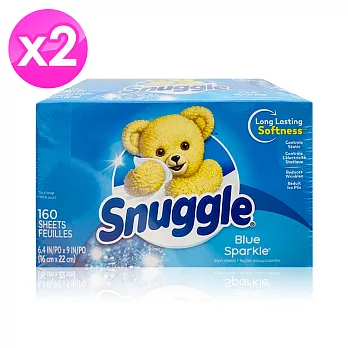 Snuggle烘衣衣物柔軟片160片x2盒