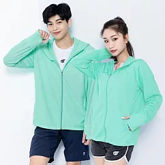 GIAT台灣製吸濕排汗透氣防曬外套(男女適穿) XL 蘋果綠