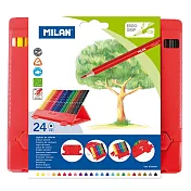 MILAN 可立式色鉛筆組_24色