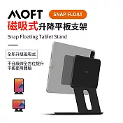 美國 MOFT Snap Float 磁吸升降式雙軸平板支架 適用7.9吋-12.9吋平板