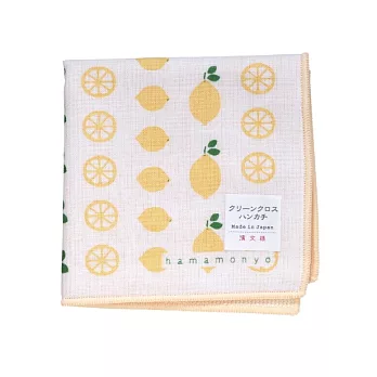【濱文樣】日本柔軟萬用擦拭方巾 · 檸檬