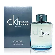 CK FREE 男性淡香水 100ML