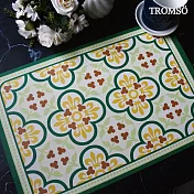 TROMSO西班牙經典花磚皮革餐桌墊兩入組 M04