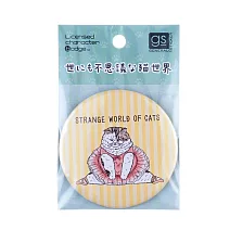 【GENERAL STICKER】不可思議的貓世界 徽章76mm ‧ 芭蕾舞者彌亞