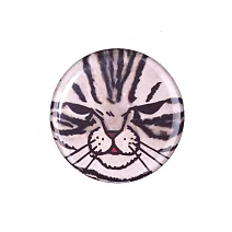 【GENERAL STICKER】不可思議的貓世界 徽章32mm ‧ 喵子
