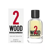 DSQUARED2 WOOD 經典小香氛5ML (三款任選) 天性2中性淡香水