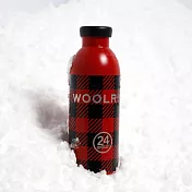 【福利品】義大利 24Bottles 不鏽鋼雙層保溫瓶 500ml - Woolrich