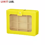 LIHIT LAB A-696 A6手提置物盒 (CUBE FIZZ) 黃色