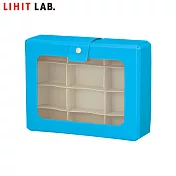 LIHIT LAB A-696 A6手提置物盒 (CUBE FIZZ) 藍色