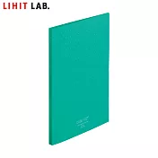 LIHIT LAB N-6002 10頁 A4 站立式資料本 (CUBE FIZZ) 綠色