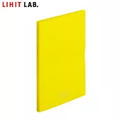 LIHIT LAB N-6003 20頁 A4 站立式資料本 (CUBE FIZZ)  黃色