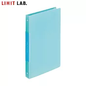 LIHIT LAB N-8501 A4 30孔15入活頁式資料本( soure )  淺藍色