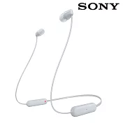 SONY  WI-C100  無線入耳式藍牙耳機 白色