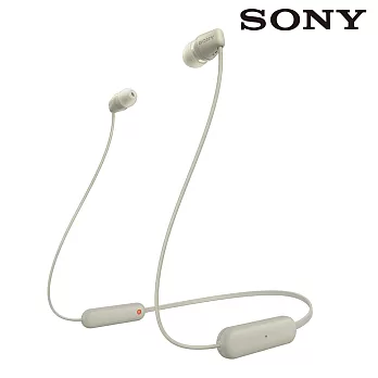 SONY  WI-C100  無線入耳式藍牙耳機 灰褐色