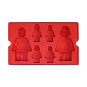 【韓國Oxford】積木立體大小造型附蓋製冰盒 ‧ 紅