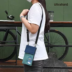 Ultrahard Traveler 斜背手機包Plus ─ 紐約NYC(迷霧綠)
