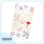 taoru【日本居家長毛巾】和的風物詩_雪花