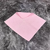 【LIFE 來福牌】棉柔輕巧方巾 12入組 粉色