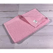 【LIFE 來福牌】溫柔素色毛巾 6入組 粉色