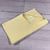 【LIFE 來福牌】溫柔素色毛巾 6入組 鵝黃色