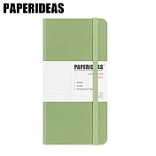 PAPERIDEAS 48K頁碼硬面绑帶筆記本  空白-牛油果綠