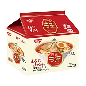 【NISSIN 日清】拉王非油炸速食麵X5入- 醬油味