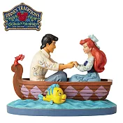 【正版授權】Enesco 小美人魚與王子 塑像 公仔 精品雕塑 艾莉兒 Ariel 迪士尼 Disney