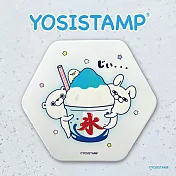 YOSISTAMP/呦嘻百分百 陶瓷杯墊  擁抱冰淇淋