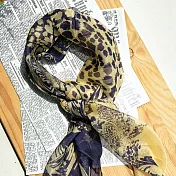 【NEAT】真絲雪紡絲巾Y01(90x90cm)