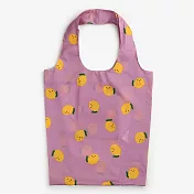 【韓國Dailylike】輕便摺疊收納環保購物袋(L) ‧ 檸檬