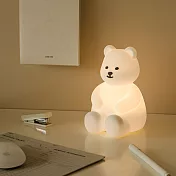 【韓國Dailylike】觸碰5段調光USB式氣氛夜燈 ‧ 熊熊