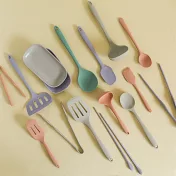 【韓國Dailylike】BonBon廚房調理餐用湯勺28.5cm ‧ 灰