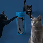 S+ PURE 貓咪純粹杯 | 無墊圈零死角運動水壺 海洋藍