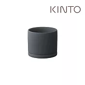 KINTO / PLANT POT 191陶瓷花盆8.5cm- 深灰