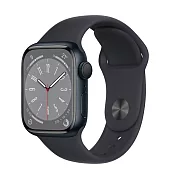 Apple Watch Series8 41mm(GPS)鋁金屬+運動型錶帶 午夜錶殼/午夜錶帶