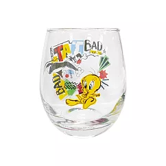 【日本正版授權】傻大貓與崔弟 3D玻璃杯 350ml 日本製 透明水杯/玻璃杯 Looney Tunes ─ B款