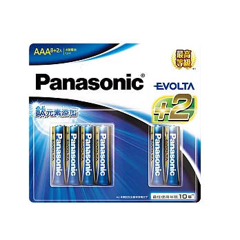 Panasonic 國際牌 鈦元素添加 EVOLTA超世代鹼性電池(4號10入)
