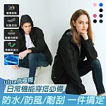 【KISSDIAMOND】Ultra抗溫差抗風雨輕量極鋒衣(KDFJ-286) 2XL 女/黑色