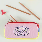 【韓國Dailylike】Jelly bear 筆袋 ‧ 粉紅色