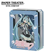 【日本正版授權】紙劇場 初音未來 紙雕模型/紙模型 MIKU/初音 PAPER THEATER