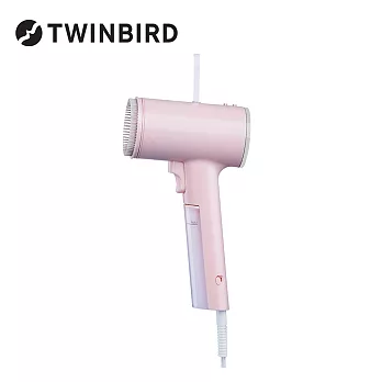 日本TWINBIRD- 高溫抗菌除臭 美型蒸氣掛燙機 (玫瑰粉) TB- G006TWRP