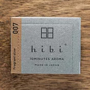 日本【HIBI香氛火柴】經典系列(30根/盒，含專用燃燒墊) 金木犀